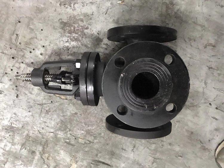 进口kj43h-16c三通抗生素截止阀 kj43f-16c碳钢抗菌截止/阀 管道阀 -